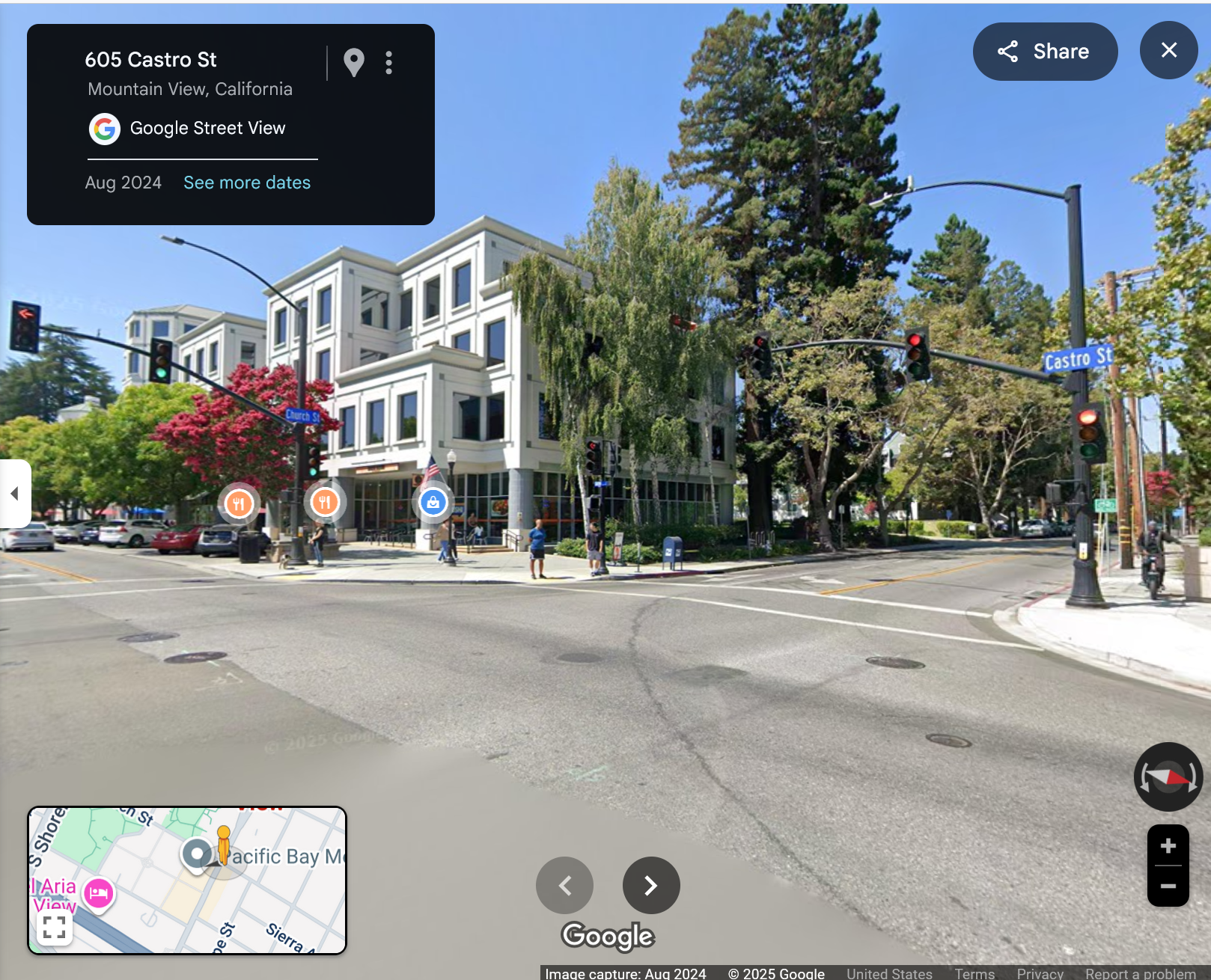 Google Earth/Street View/Maps